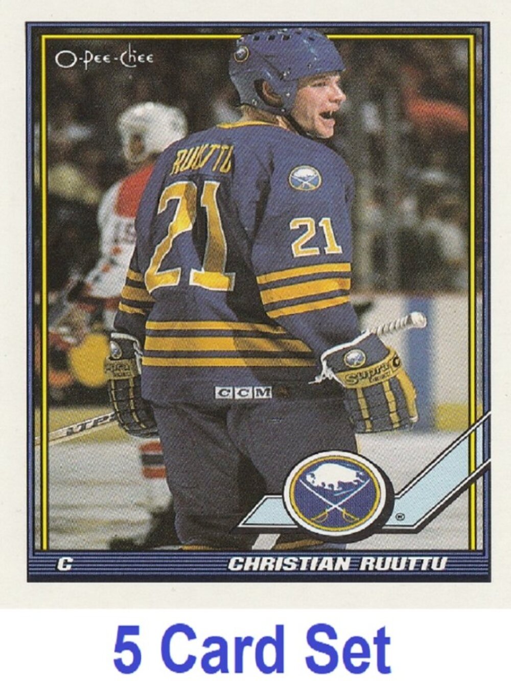 Christian Ruuttu Hockey Card Collection